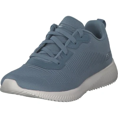 Bild av Skechers Bobs Squad Tough Talk dam Sneaker, Lt Blue Engineered Knit, 40 EU