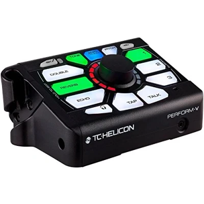 Bild av TC Helicon PERFORM V Ultimate Mic Stand Mount Vocal Processor för snabbt och enkelt ljud i studiokvalitet med expanderbara effekter