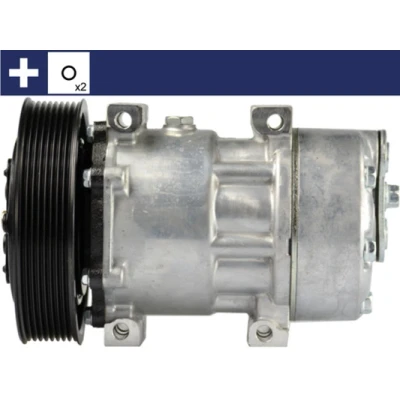 Bild av MAHLE ORIGINAL ACP 1122 000S Compresseur De Climatisation SD7H15 24 PAG 46 R 134a avec bague d&#039;étanchéité