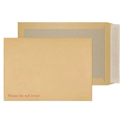 Bild av Blake Everyday 324 x 229 mm 120 Gsm Kartongbaksficka Peel And Seal 13935/20 Manilla, Förpackning Med 500