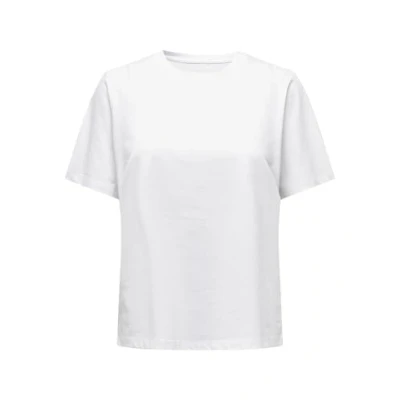 Bild av ONLY Dam ONLONLY S/S Tee JRS NOOS topp, Vit, XS, XS