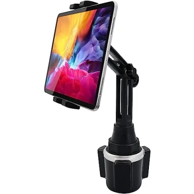Bild av bilkopp surfplattehållare, woleyi universal surfplatta fäste med justerbar arm för iPad Pro 9.7, 11, 12.9 Air Mini 5 4 3 2, Samsung Galaxy Tabs, iPhone, mer 13 tum mobiltelefoner och