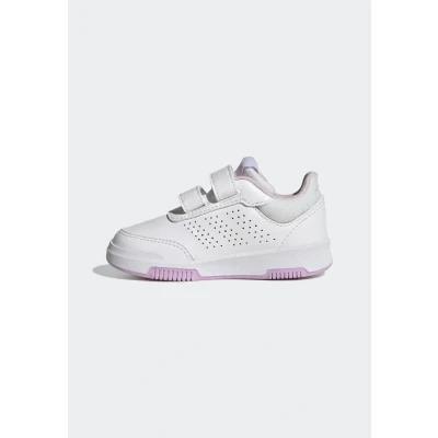 Bild av Adidas Tensaur Hook and Loop Shoes unisex barn Löparskor, Cloud White/Blue/Bliss Lilac, 24 EU