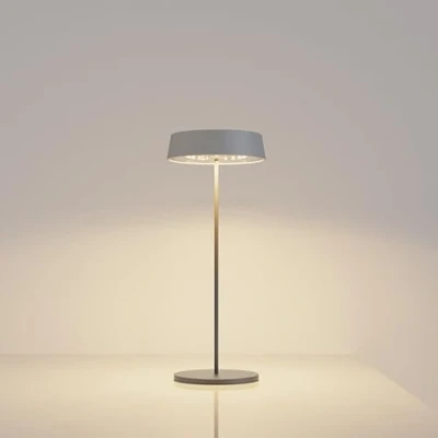 Bild av Palmina 901, bord 4 400 mah, IP54 skydd laddningsbar LED bord, sladdlösa lampor för inomhus/utomhusbruk, lämplig middag, läsning, sovrum, trädgård och mycket mer