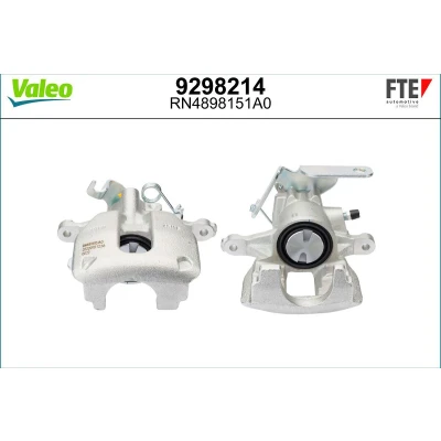 Bild av FTE 9298214 Étrier de frein gris Fonte Essieu arrière gauche sans fixation FORD: Transit Mk6 Van, Minibus, Tourneo