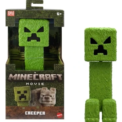 Bild av Mattel Minecraft actionfigur i stor skala, 30,5 cm ställbar Creeper leksak, samlarleksak inspirerad av A Movie, JFR66