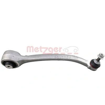 Bild av METZGER 58141702 Bras de suspension avec support en caoutchouc Essieu avant droit, avant, inférieur barre oscillant transversal 14 TESLA: Model S