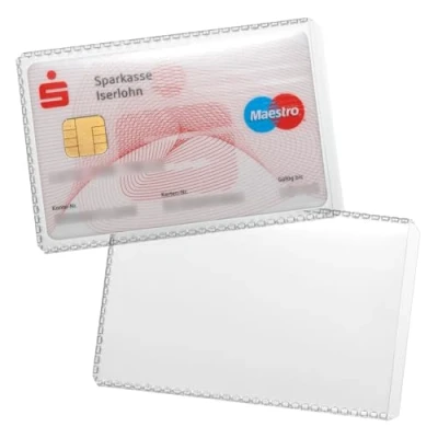 Bild av Durable 213619 Plastfodral 54x86 mm, transparent, 10 stycken
