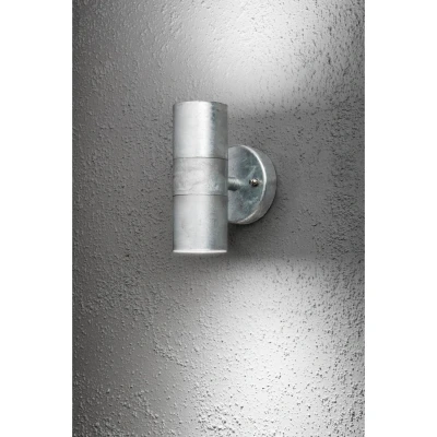 Bild av Konstsmide Utomhusvägglampa Modena 2 ljuskällor, galvanisiert