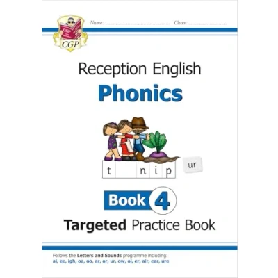 Bild av English Targeted Practice Book: Phonics Reception Book 4