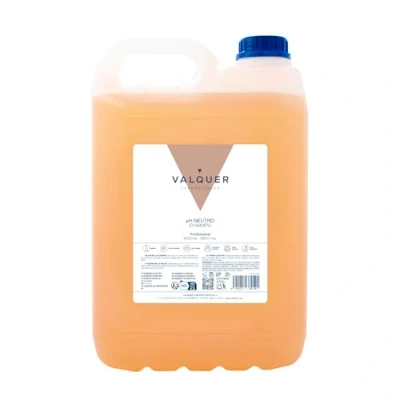 Bild av Valquer Profesional Shampoo Ph Neutral vitaliserande med glans och Pro vitamin B5 karaff för frisörer 5 l