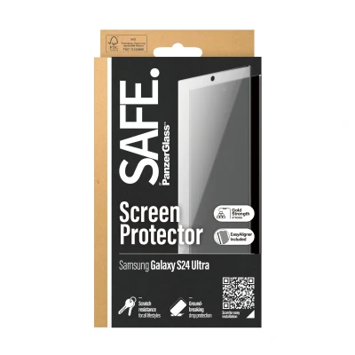 Bild av SAFE. by PanzerGlass Screen Protector Samsung Galaxy S24 Ultra Wide Fit w. EasyAligner