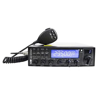 Bild av CB amatörradio CRT SS 6900 VOX CB, AM, FM, USB, SSB, CW, PA, 28 29,7Mhz, ASQ, RF Gain, Roger Beep, 12V, programmerbar