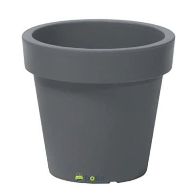 Bild av botle blomkruka ytterkruka 40 cm x 36,1 grå sten planteringskruka plastkruka