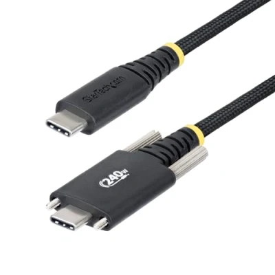Bild av StarTech.com 6.6ft (2m) USB C Charging cable 240W Silicone Jacket 24 pin to 2 m