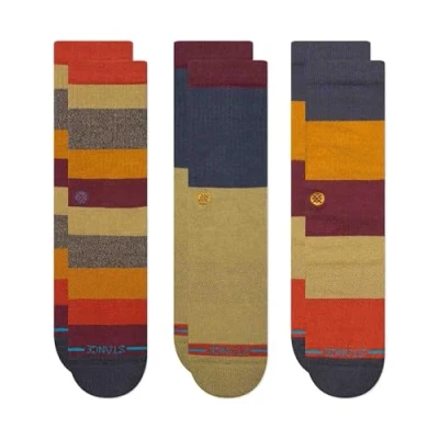 Bild av Stance Cabin Fever CREW Unisex 3 PACK Strumpor multicoloured, Storlek: 38 42, Multi coloured