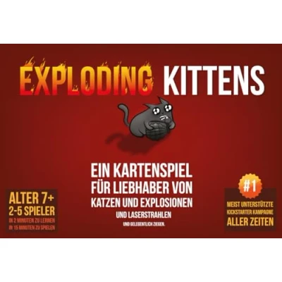 Bild av ASMODEE Exploding Kittens Kortleksspel