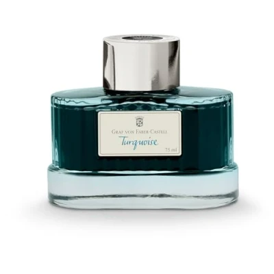 Bild av Graf von Faber Castell Bläckflaska Turquoise 75 ML