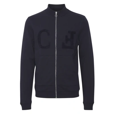 Bild av Casual Friday Cfsebastian Zipthrough Sweatshirt, Storlek: Large, Dark navy