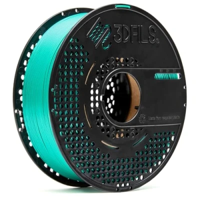 Bild av 3DFILS PLA filament för 3D utskrift nära vind esFil MAX: 1,75 mm, 1 kg, sidengrön