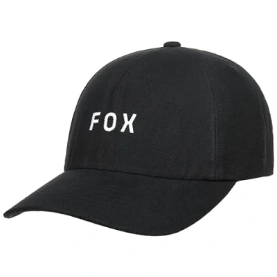 Bild av Fox Svart unconstructed Keps Wordmark Hat Black Dad Cap @ Hatstore