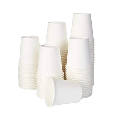 Bild av ECO BRO 200 ml koppar ekologiskt papper engångsmugg biologiskt nedbrytbart komposterbart glas (100)