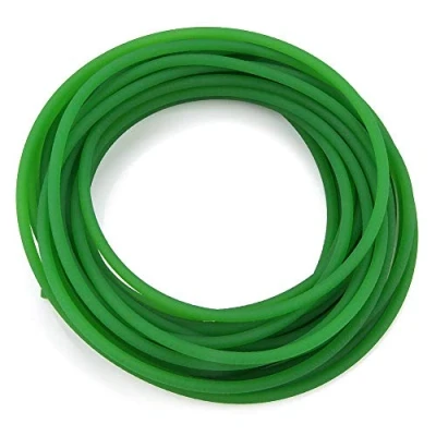 Bild av Walfront PU kuggrem, h?gpresterande uretanrunda, gr?n grov yta, polyuretanrundrem f?r drivv?xel (5 mm x 10 m)