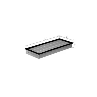 Bild av MAHLE ORIGINAL LX 1151 Filtre à air 55,5 200 500,0 particules