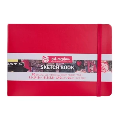 Bild av Talens Art Creation Sketchbook Black 14.8 x 21 cm, 140 g, 80 sheets