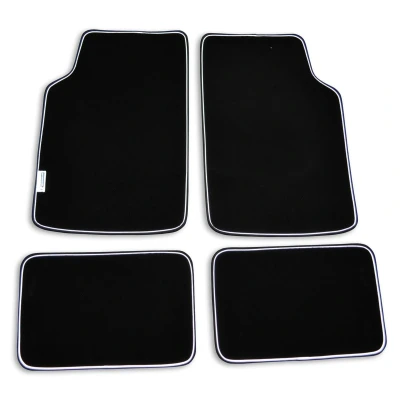 Bild av Michelin 009081 Ensemble de tapis sol PP (polypropylène) avant et arrière 4 noir Sur mesure