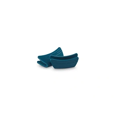 Bild av Le Creuset Silicone Set of 2 Pot Holders Deep Teal 12 x 6 cm
