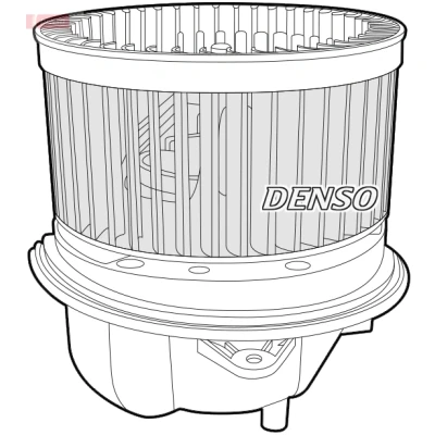 Bild av DENSO DEA10051 Pulseur d&#039;Air pour véhicules avec direction à gauche FORD: Focus Mk1 3/5 portes, Break, MONDEO 3