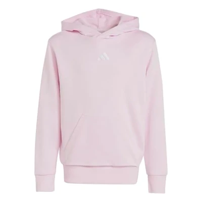 Bild av adidas Performance Essentials Hoodie Junior Unisex Sweatshirt för barn, Storlek: 140, Clear pink/white