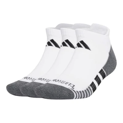 Bild av adidas Unisex Vuxen PERFORMANCE CLIMACOOL CUSHIONED LOW 3P, White/Black, 6 7 Years