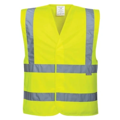 Bild av Portwest C470 Hi Vis Två Band och Brace Väst, Regelbunden, Storlek 2XL/3XL, Gul