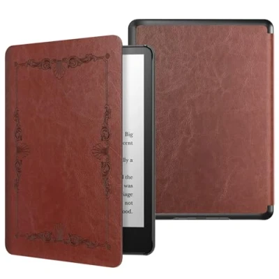 Bild av MoKo Slim Case for Kindle Paperwhite (11th Generation 2021) Thinnest Lightest Smart Cover with Auto Wake/Sleep Only Fit 11th 2021 Released, Vintage Style