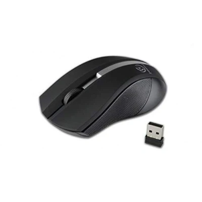 Bild av Rebeltec Galaxy Mouse 2.4 GHz black Optic 3 knappar Silver
