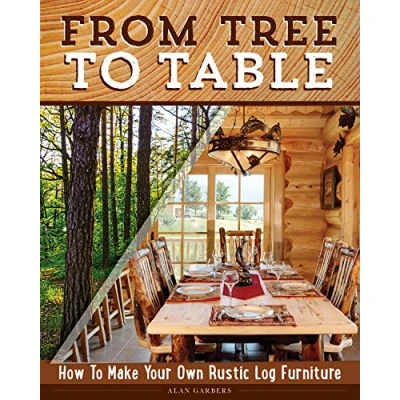 Bild av From Tree to Table: How Make Your Own Rustic Log Furniture