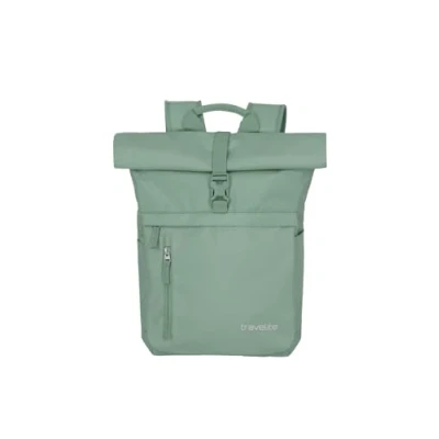 Bild av Travelite Unisex basics Rollup ryggsäck (1 pack), Ljusgrön, 60 cm/35 Liter, Klassisk