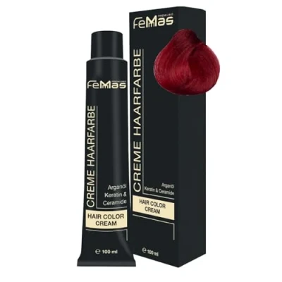 Bild av Femmas Pure&amp;Mix Permanent Coloring, professionell kräm med intensiva färger för en glänsande och kreativ frisyr, berikad vårdande arganolja, keratin ceramider,
