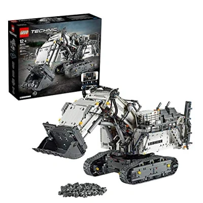 Bild av LEGO 42100 Technic Liebherr R 9800 grävmaskinByggsats med App och Bluetooth för Barn 12