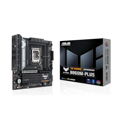 Bild av ASUS TUF GAMING B860M PLUS Moderkort Intel B860 LGA1851 socket DDR5 RAM Micro ATX