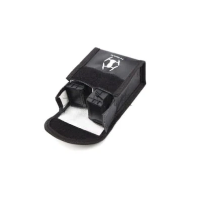 Bild av DJI Säkerhetsväska för RC batterier Lipo anti explosionsskyddsfodral Brandbeständig laddningsväska Idealisk Mavic Air Mått 120X90X50