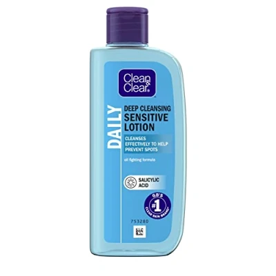 Bild av Clean &amp; Clear Sensitive Skin Deep Cleansing Lotion 200 ml