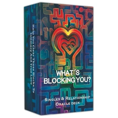 Bild av BAIYOOBAI What&#039;s Blockocking You? Singelförhållande Oracle Deck för nybörjare, avslöja känslomässiga barriärer och få klarhet i kärlek relationer