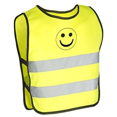 Bild av CARCOMMERCE 68124 Gilet très visible vert réséda design imprimé