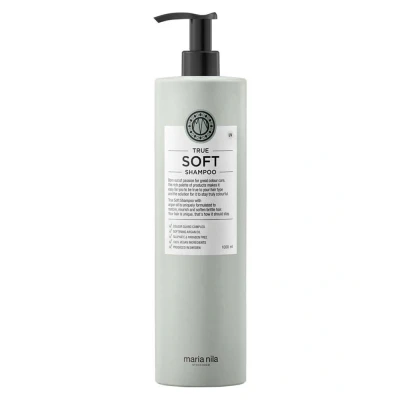 Bild av Maria Nila True Soft Schampo 1000 ml, För torrt hår, Arganolja återfuktar &amp; minskar frizz, 100% Vegan Sulfat/Parabenfri