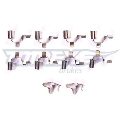 Bild av TOMEX brakes TX 43 72 Kit d&#039;accessoires, plaquette de frein à disque Essieu avant SUZUKI: Jimny SUV, SWIFT 2