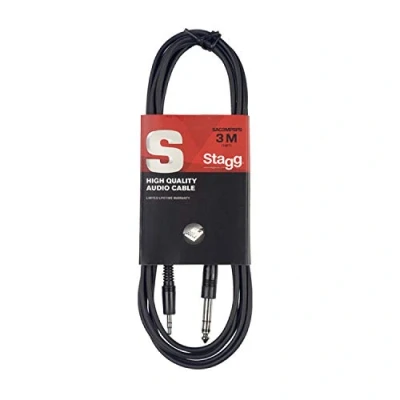 Bild av Stagg SAC3MPSPS, Svart, 3 månader