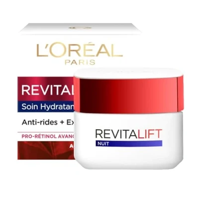 Bild av L&#039;Oréal Paris Revitalift fuktkräm för natten, anti rynkor &amp; extra fermeté, åldrande 50 ml